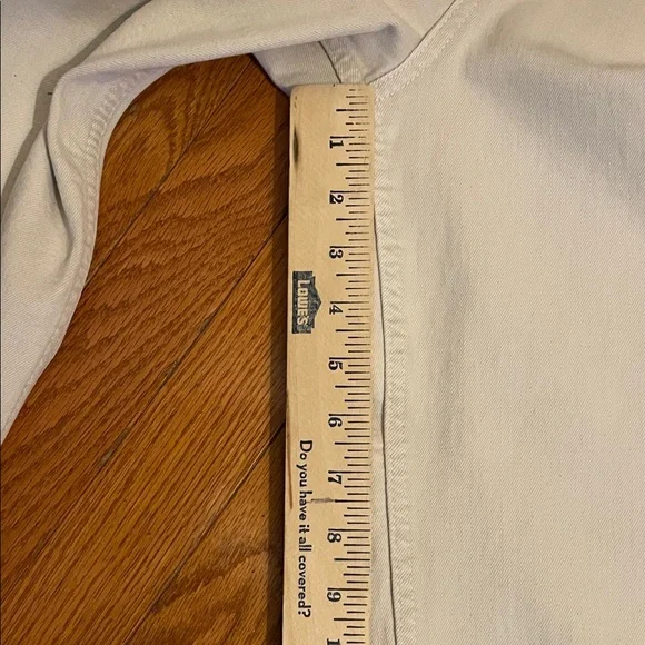 Zara Beige Wide-Leg Jeans - Picture 8 of 11